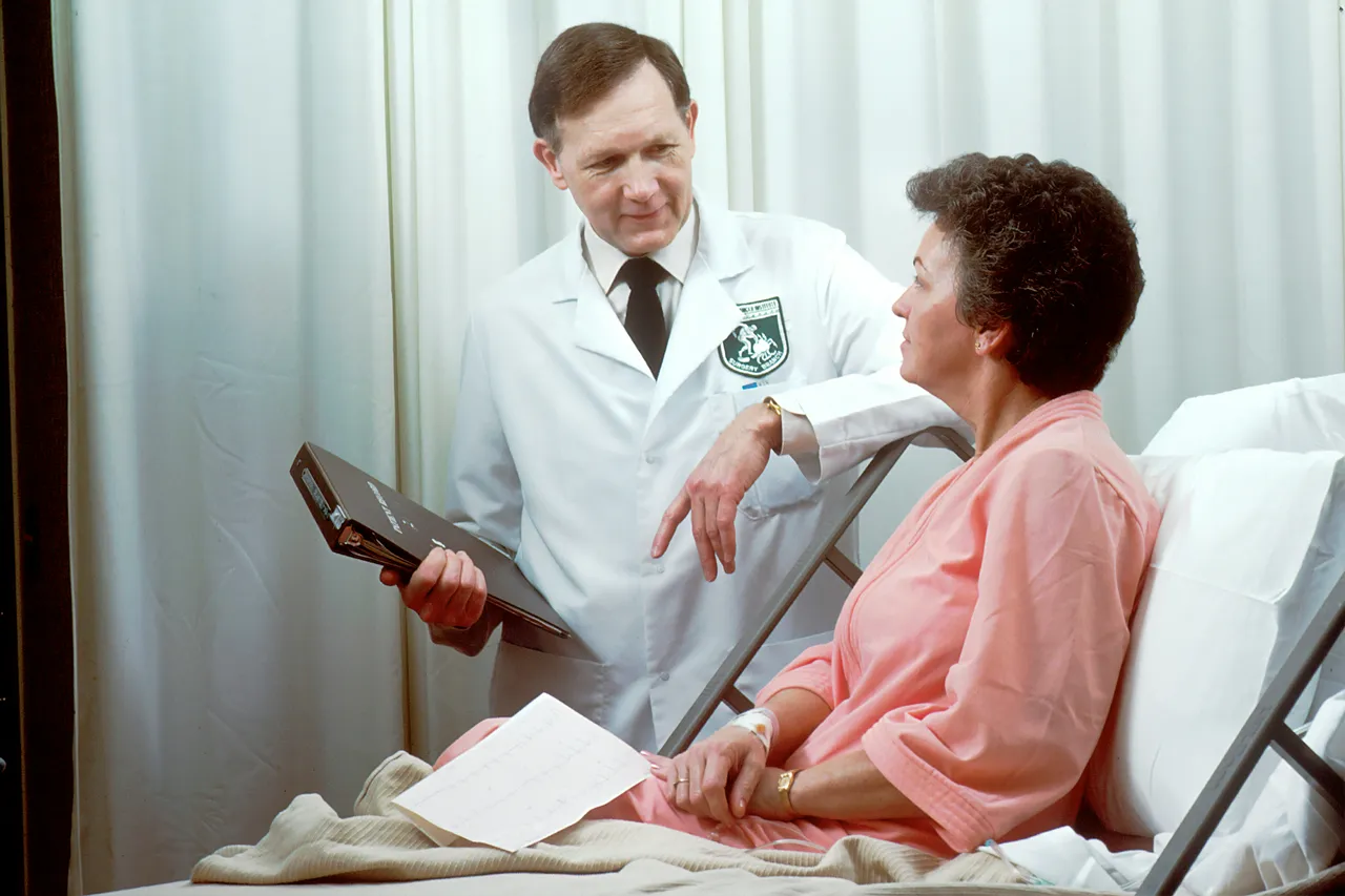patient with a doctor
